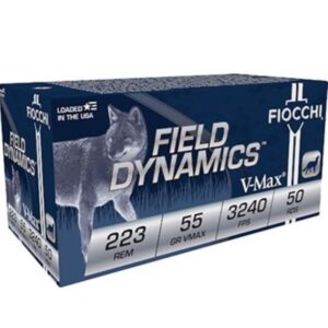 Fiocchi Field Dynamics .223 V Max 50Ct