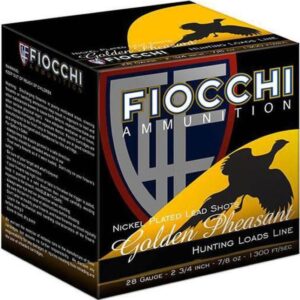 Fiocchi Golden Pheasant 20 Gauge 2 3/4 25Ct