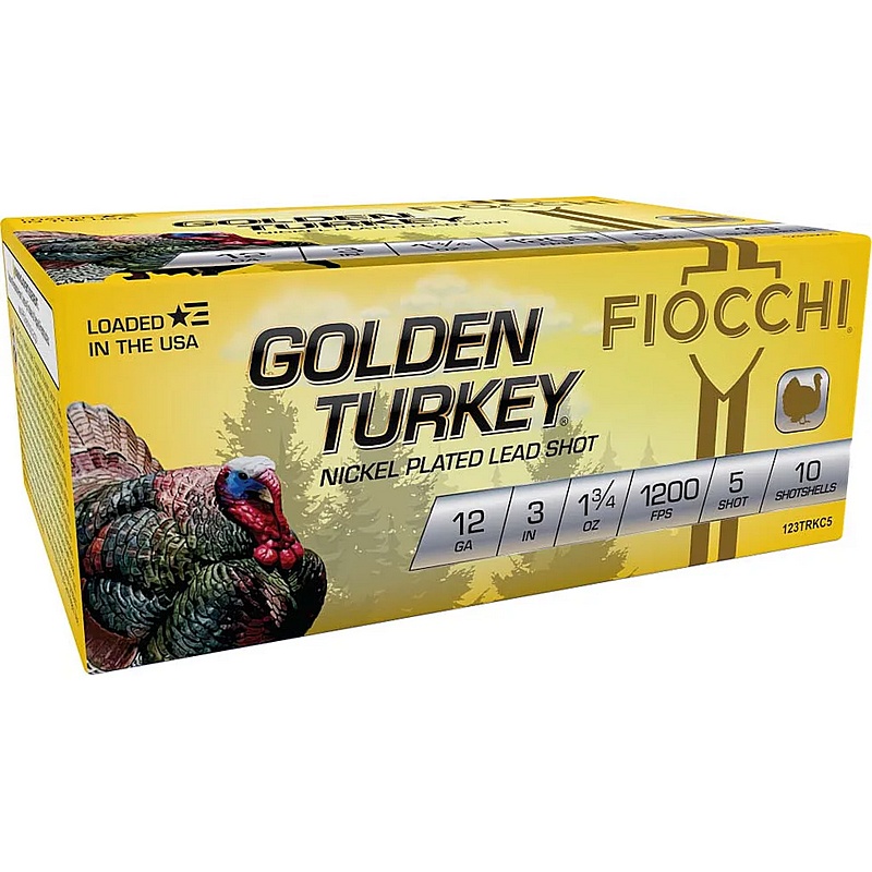 Fiocchi Golden Turkey 12 Gauge 3" 10 ct