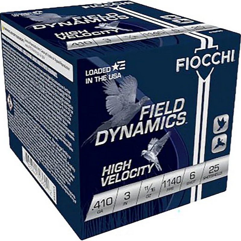 Fiocchi High Velocity 410 Gauge 3" 25 ct