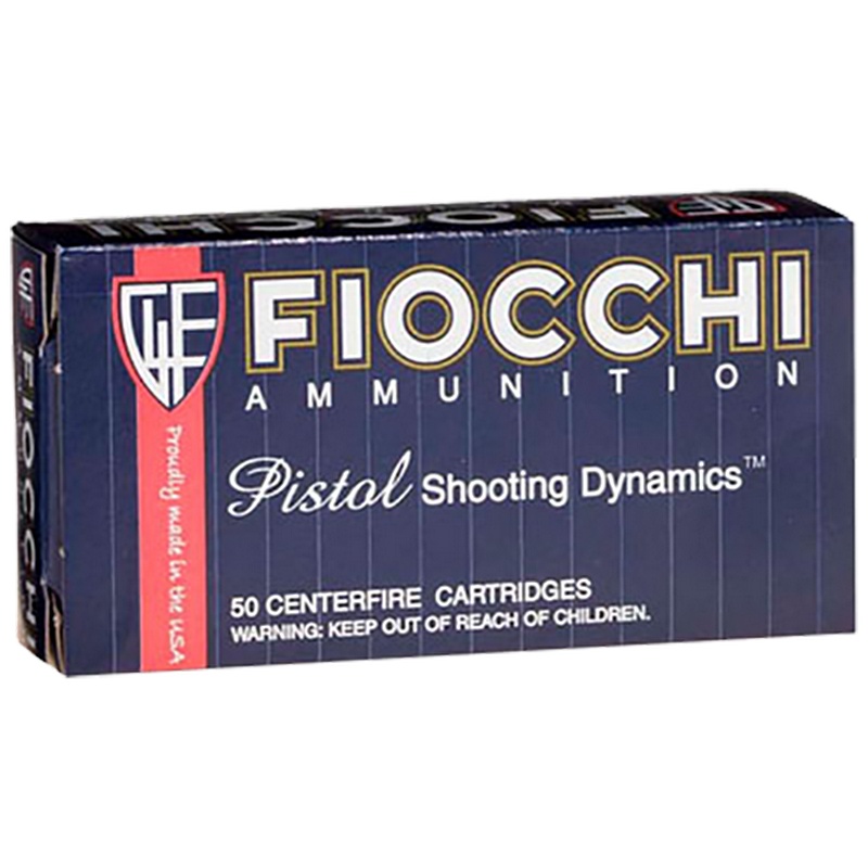 Fiocchi Shooting Dynamics .38 Super Ammunition 129 Grain 50 Ct