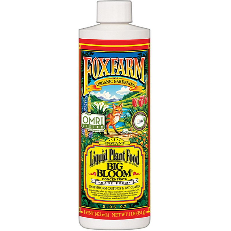 FoxFarm Big Bloom Fertilizer 16 Oz for Plants