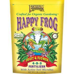 FoxFarm Happy Frog Fruit & Flower 4-9-3 Fertilizer 4 lb