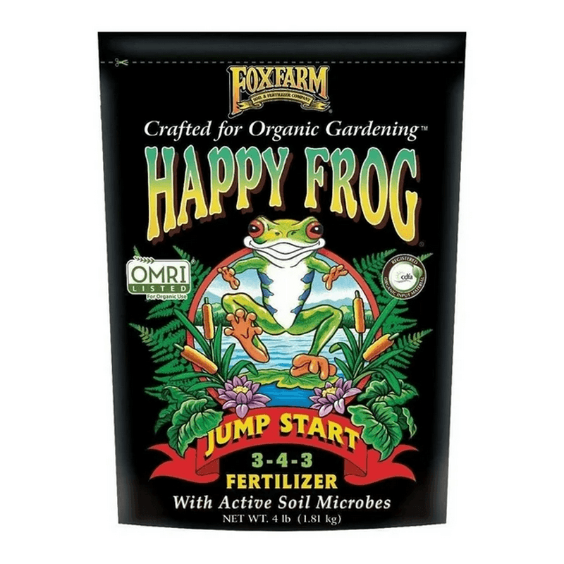 FoxFarm Happy Frog Jump Start 3-4-3 Fertilizer 4 lb