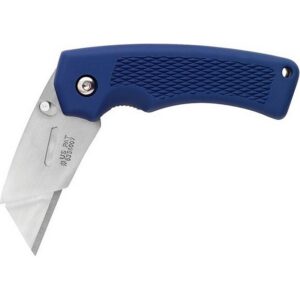 Gerber Blue Rubber Handle Folding Knife