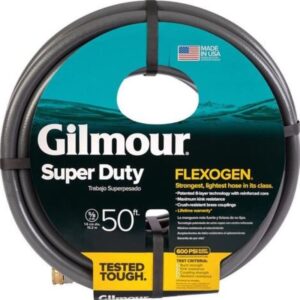 Gilmour 5/8 Super Duty Flexogen Hose Gray 50 feet