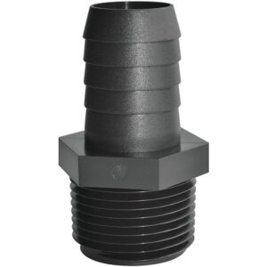Green Leaf A1238P Hose Barb 1-2 MPT x 3-8