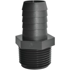 Green Leaf A1414P Hose Barb 1-4 MPT x 1-4