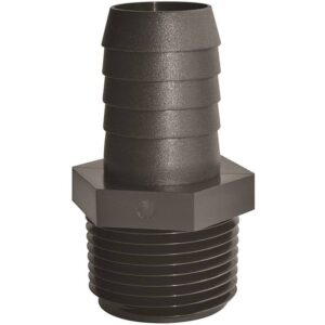 Green Leaf A3812P Hose Barb 3-8 MPT x 1-2