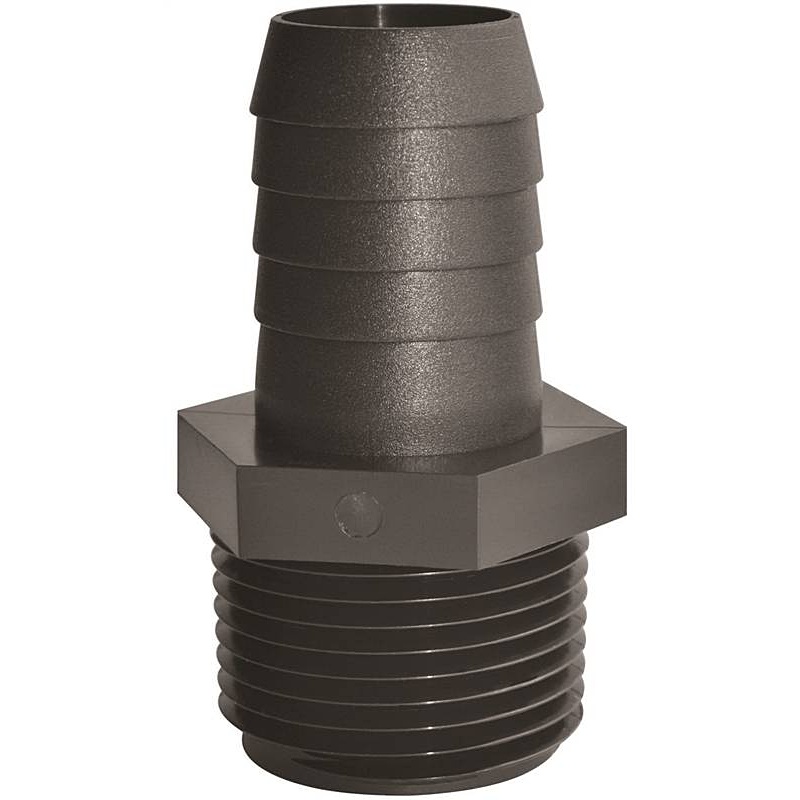 Green Leaf A3812P Hose Barb 3-8 MPT x 1-2