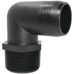 Green Leaf EL1414P Hose Barb Elbow 1-4 MPT x 1-4