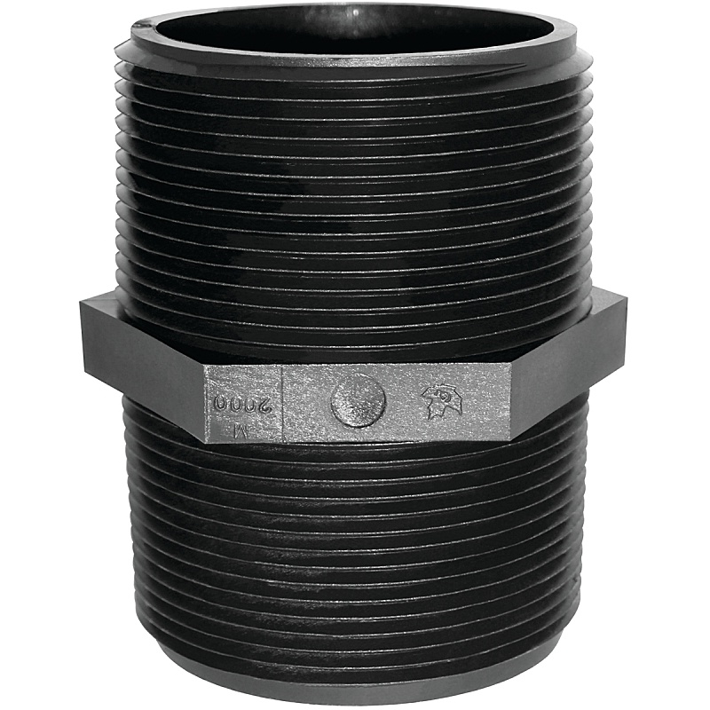 Green Leaf M3800P Nipple MPT 3-8