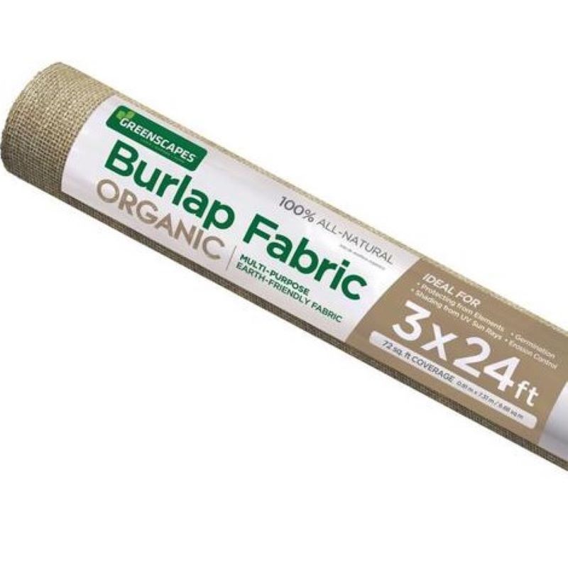 Greenscapes Burlap Fabric 3 X 24 feet