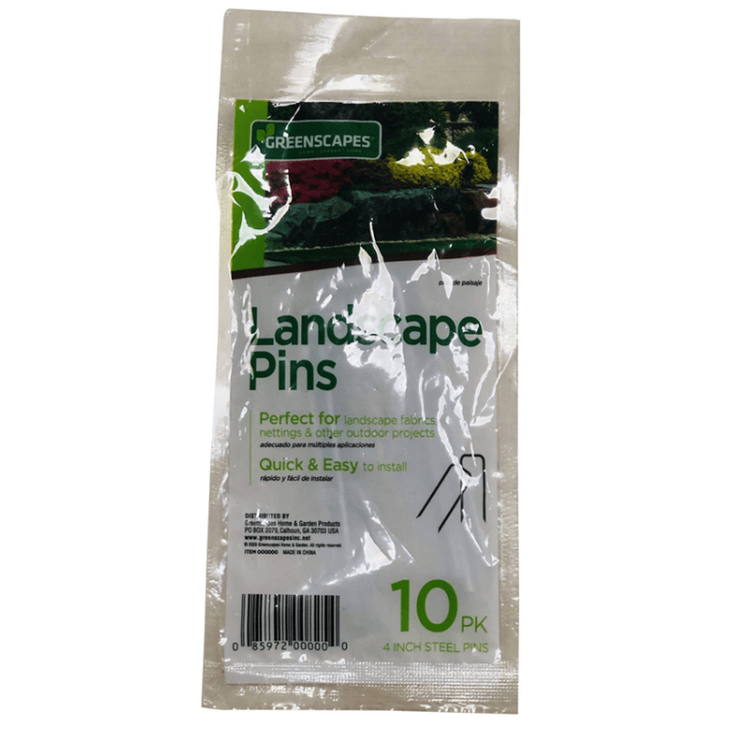 Greenscapes Landscape Fabric Pins 4 inch