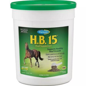 H.B. 15 Horse Hoof Supplement 3 lb