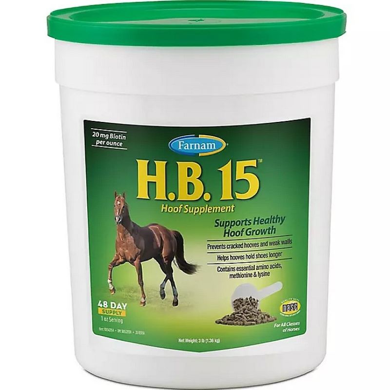 H.B. 15 Horse Hoof Supplement 3 lb