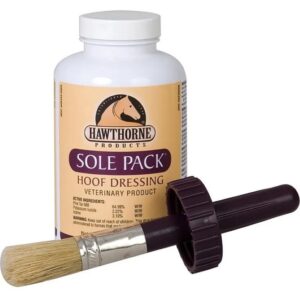 Hawthorne Horse Sole Pack with Brush 16 oz