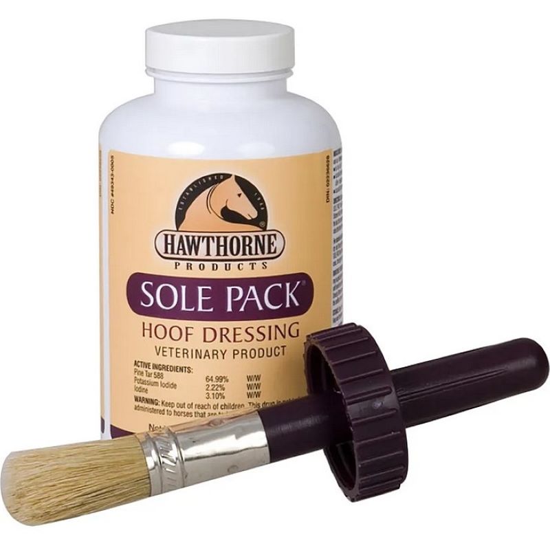 Hawthorne Horse Sole Pack with Brush 16 oz
