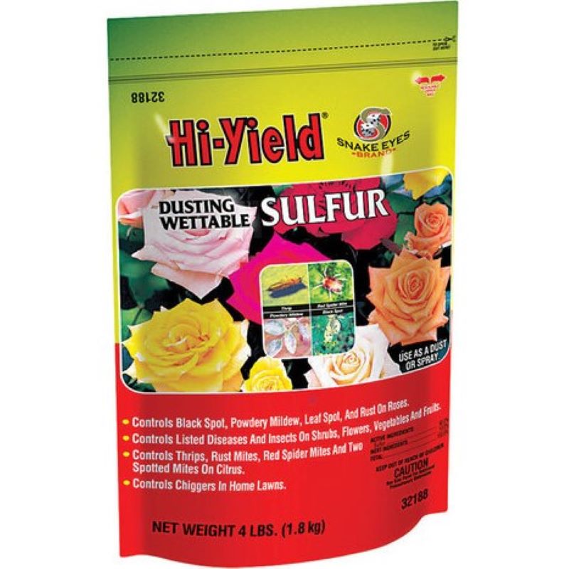 Hi Yield Wettable Sulfur Powder 4 lb