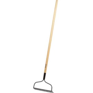 Home Plus 14 Tine Steel Bow Rake Wood Handle 54 in
