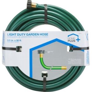 Home Plus 5/8 Light Duty Garden Hose Green 50 feet
