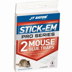 JT Eaton Stick Em Mouse Glue Traps 2 pk