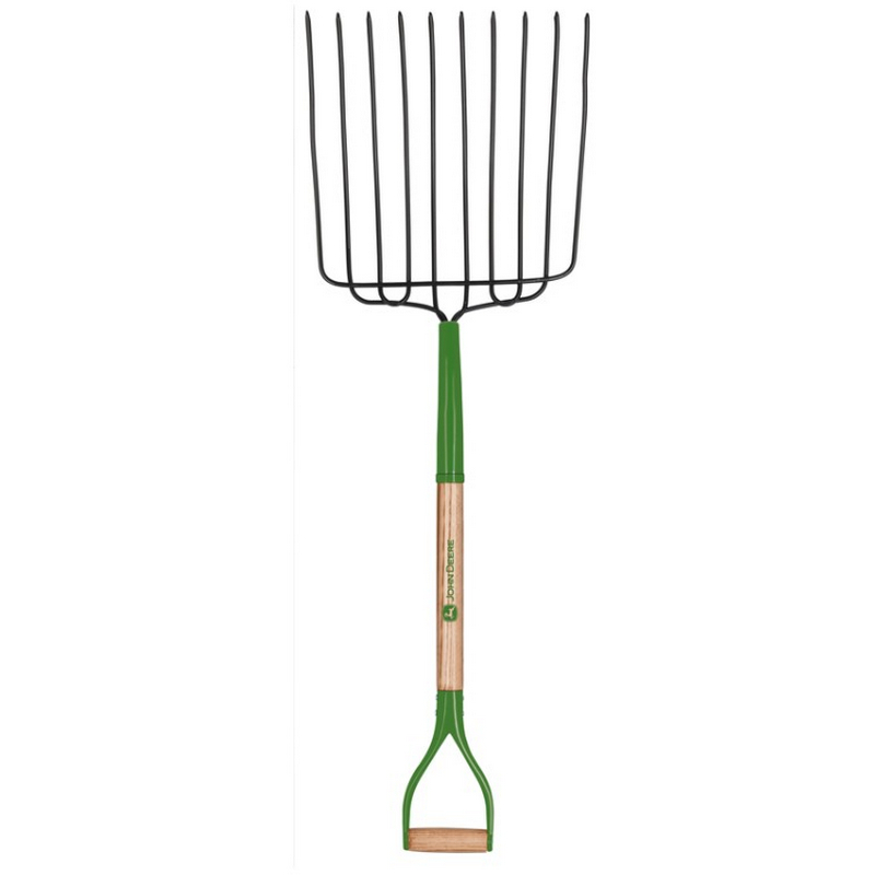 John Deere 10 Tine Steel Bedding Fork 30 inch