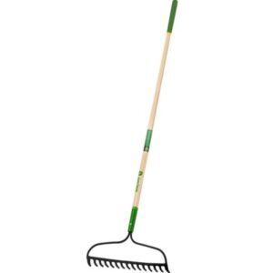 John Deere 15 Tine Steel Bow Rake Wood Handle 66x17