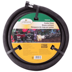 Landscapers Select 5/8 Soaker Hose Black 50 foot