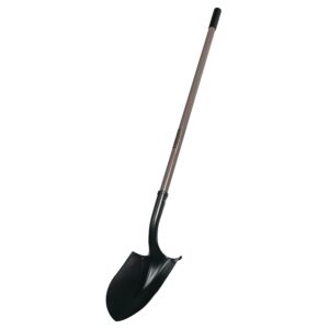 Landscapers Select Round Point Long Fiberglass Handle Shovel
