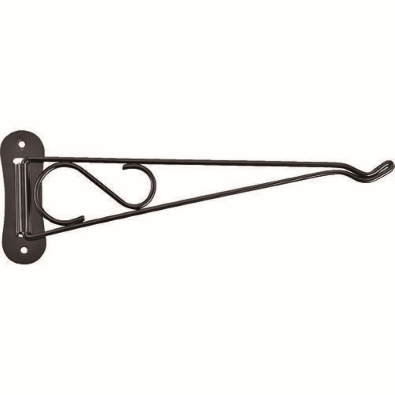 Landscapers Select Steel Black Swivel Plant Bracket 10 in