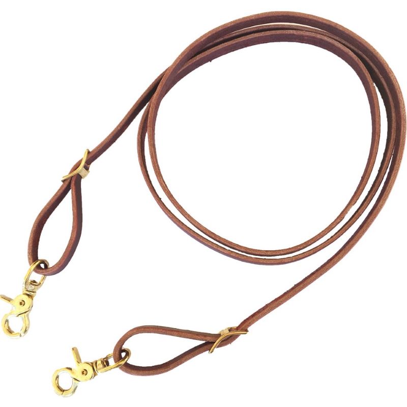 Latigo Leather Roping Reins 5/8"