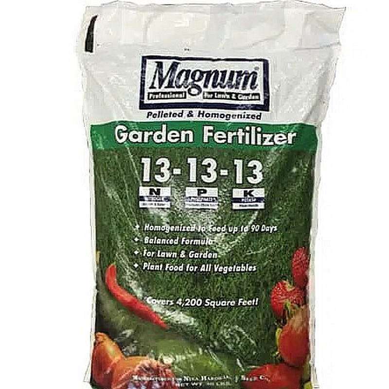 Magnum Homogenized Fertilizer 13-13-13 40 Lb