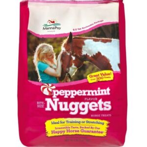 Manna Pro Peppermint Nuggets 4 lb for Horses