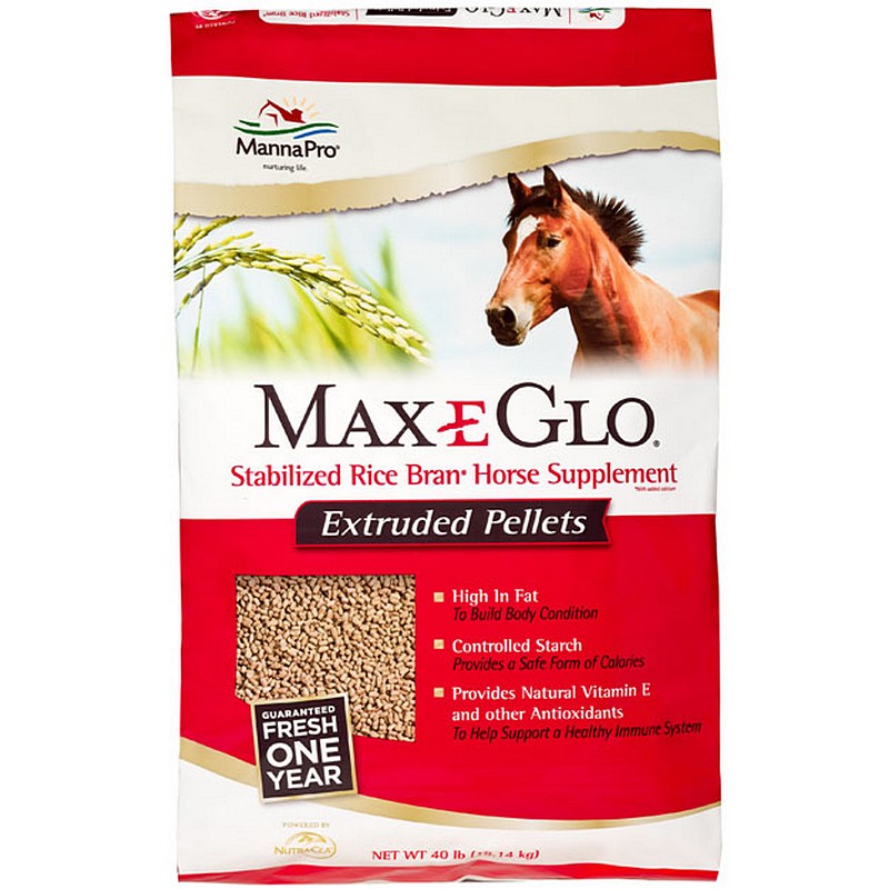 Max E Glo Calcium Pellets 40 lb for Horses