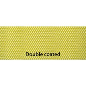 Medium 5 1/2 X 16 3/4 Double Coated Yellow Plasticell