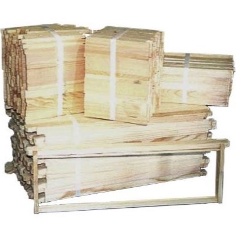 Medium Frames 6 1/4 in Wedge Top Bar Grooved Bottom Bar