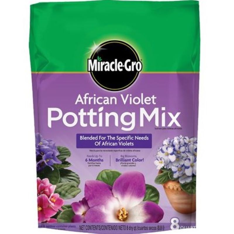 Miracle Gro African Violet Potting Mix 8 qt