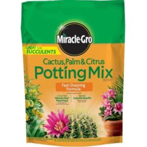 Miracle Gro Cacti Citrus and Palm Potting Mix 8 qt