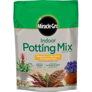 Miracle Gro Indoor Plant Potting Soil 6 qt