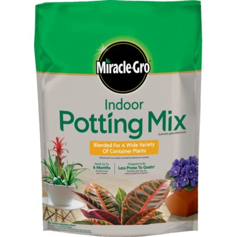 Miracle Gro Indoor Plant Potting Soil 6 qt