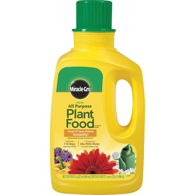 Miracle Gro Liquid All Purpose Plant Food 32 oz