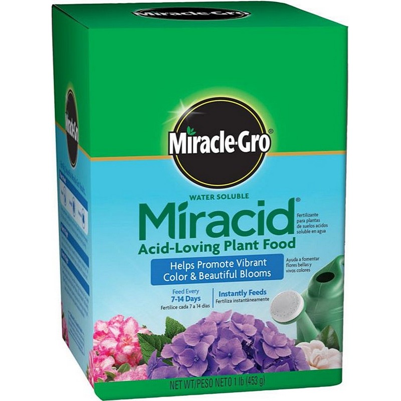 Miracle Gro Miracid Powder Acid Loving Plant Food 1 lb