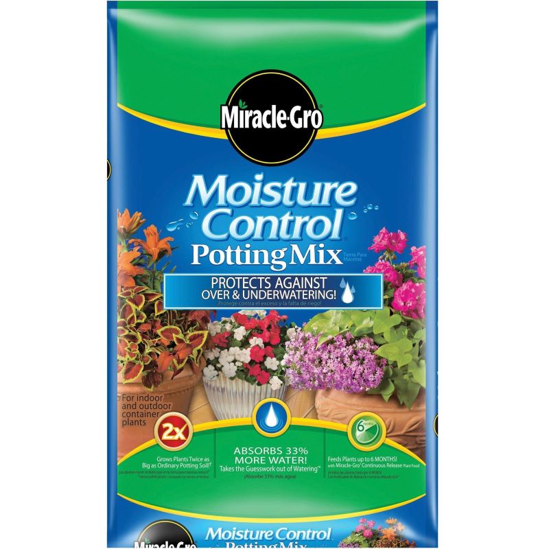 Miracle Gro Moisture Control Flower Potting Mix 2 cu ft