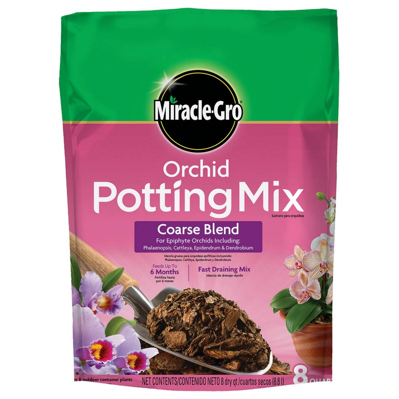 Miracle Gro Orchid Potting Mix 8 qt