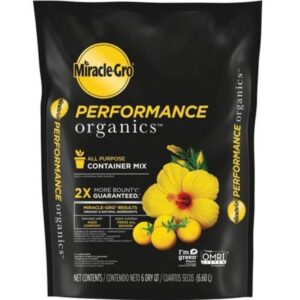 Miracle Gro Performance Organics All Purpose Potting Mix 6 qt