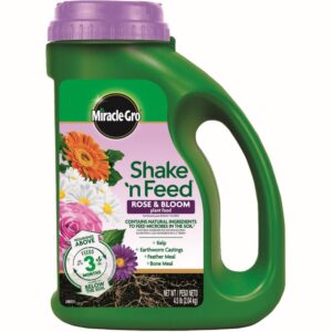 Miracle Gro Shake 'n Feed Rose & Bloom Plant Food 4.5 lb