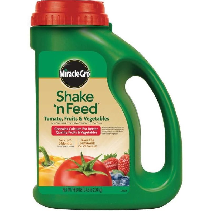 Miracle Gro Shake 'n Feed Tomato Fruit Vegetable Plant Food 4.5 lb