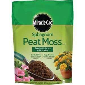 Miracle Gro Sphagnum Peat Moss 8 qt