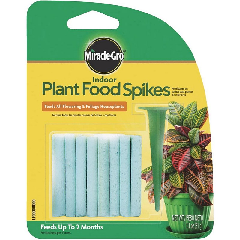 Miracle Gro Spikes Indoor Plant Food 1.1 oz
